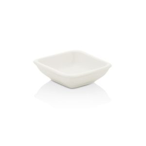 WHITE AREL 13 cm četvrtasta činija