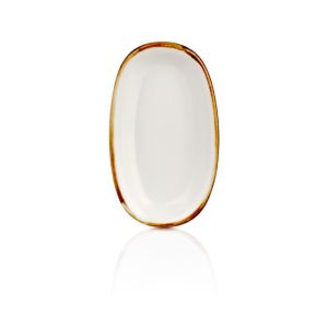 GLEAM ZEST 15 cm ovalni tanjir
