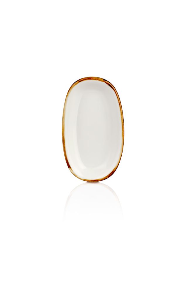 GLEAM ZEST 15 cm ovalni tanjir