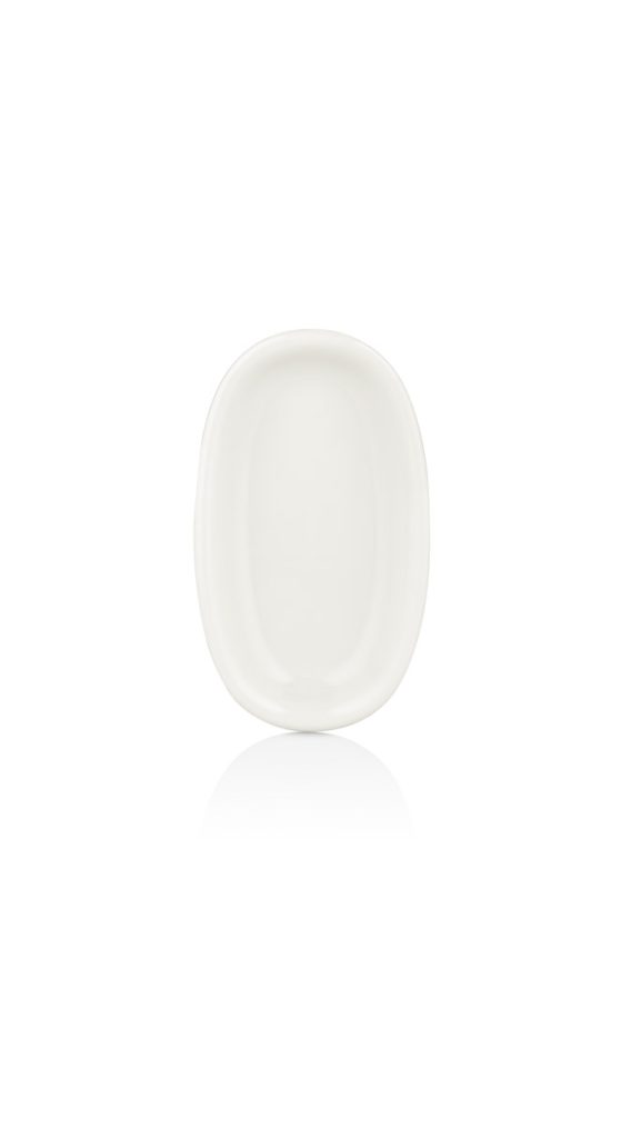 WHITE ZEST 34 cm ovalni tanjir
